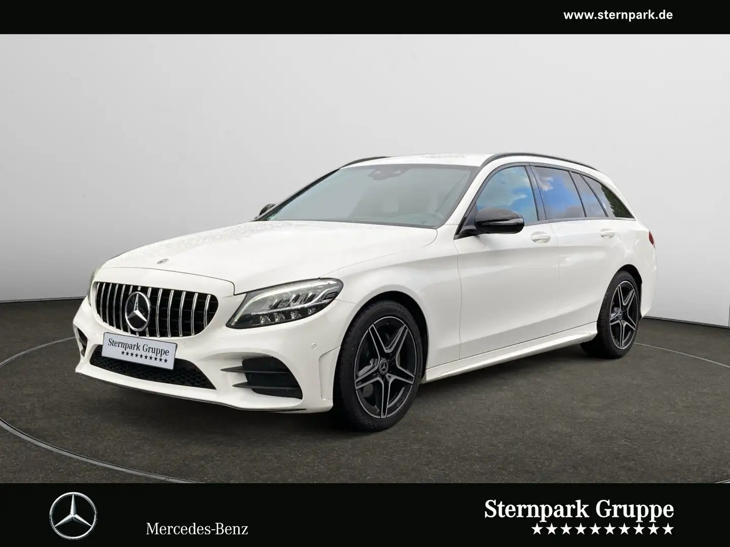 Mercedes-Benz C 180 C 180 T AMG AMG*NIGHT*AUT*NAVI*LED*KAMERA*TOTW* BC Blanc - 1