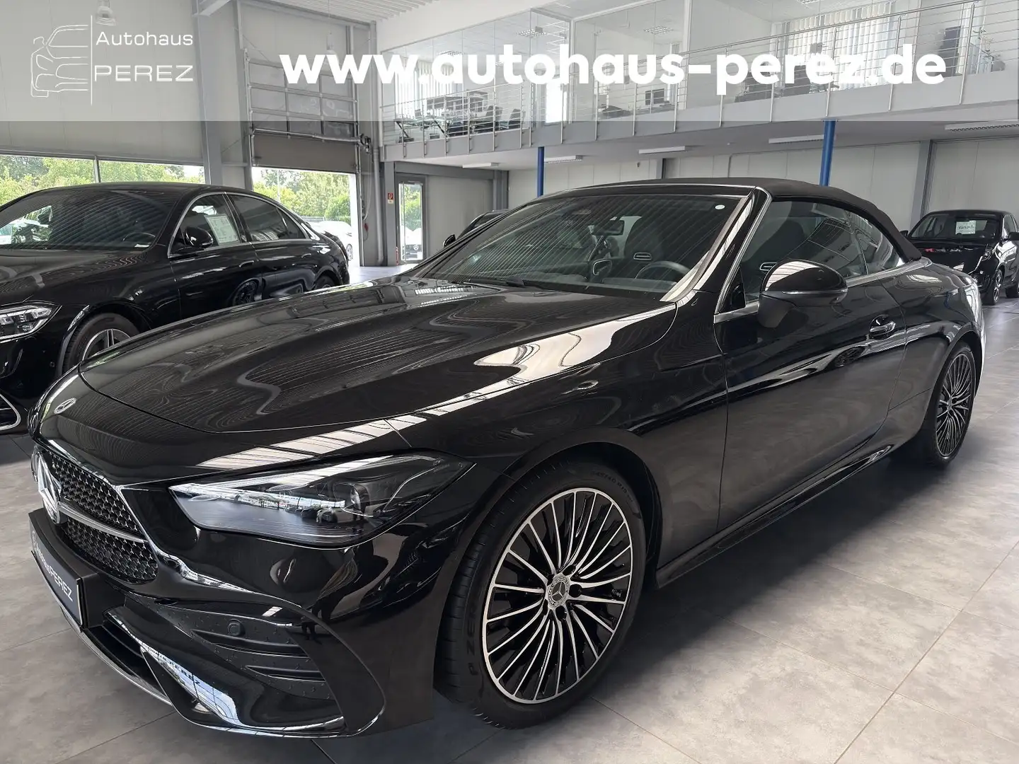 Mercedes-Benz CLE 300 CLE 300 4M CABRIO AMG Line PREMIUM-WINTER-KOMF.! Schwarz - 2