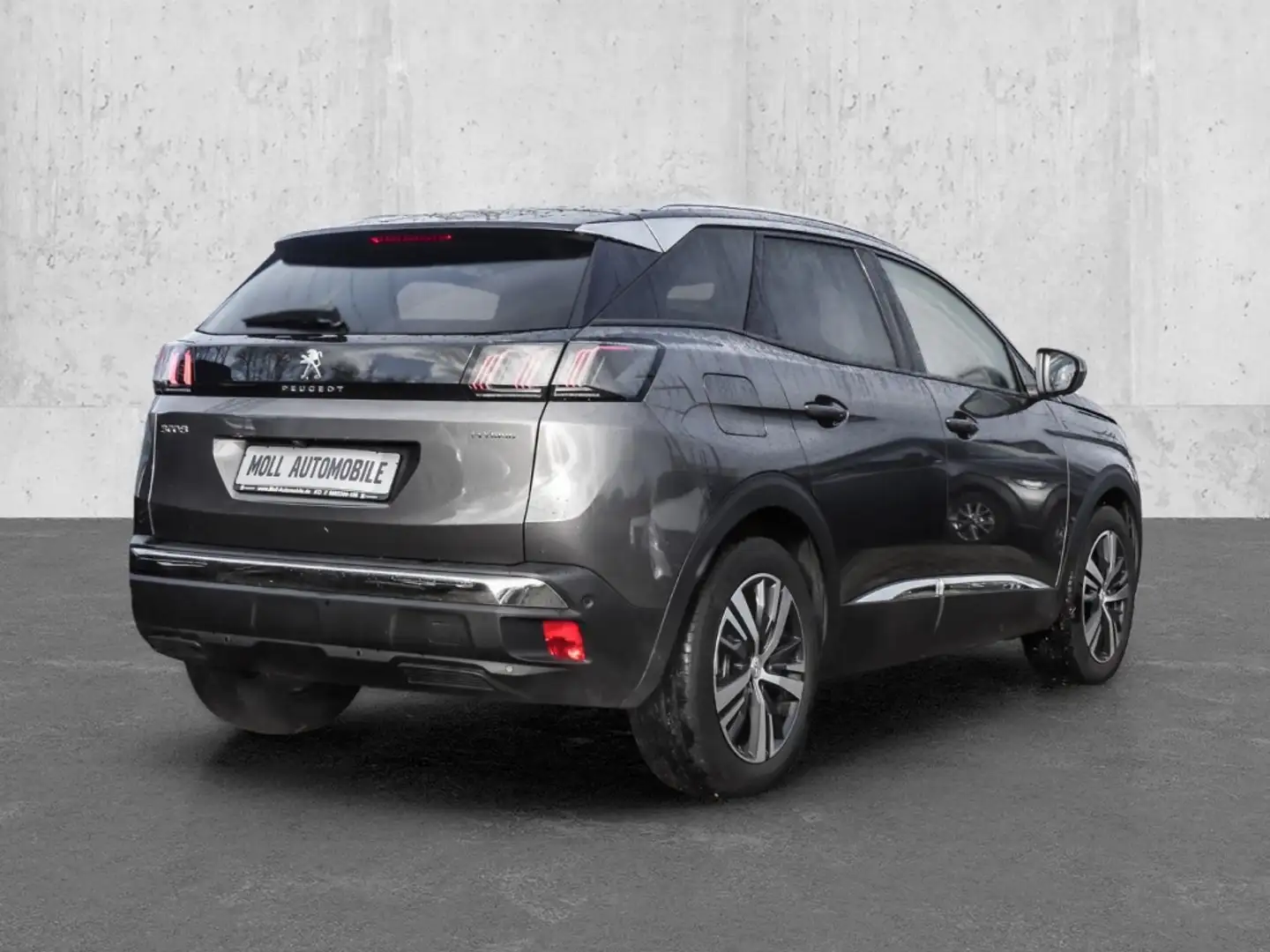 Peugeot 3008 Hybrid 225 Roadtrip 1.6 Plug-In EU6d Navi digitale Grau - 2