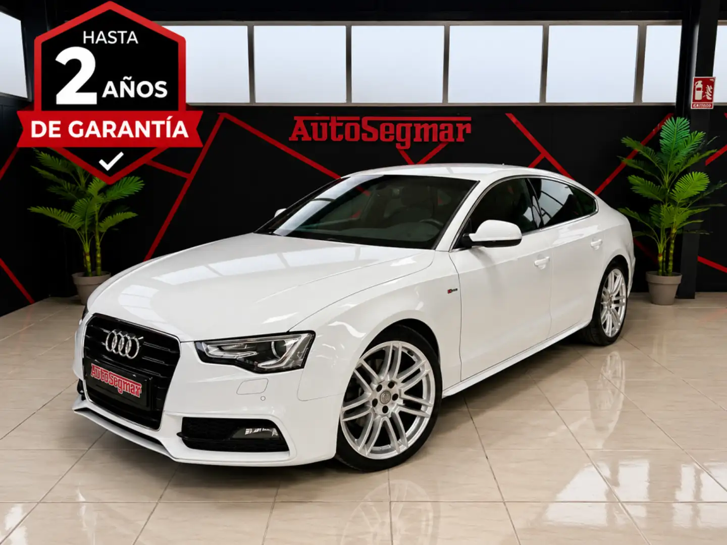 Audi A5 SB 2.0TDI S line edition Mult. 190 Blanco - 1