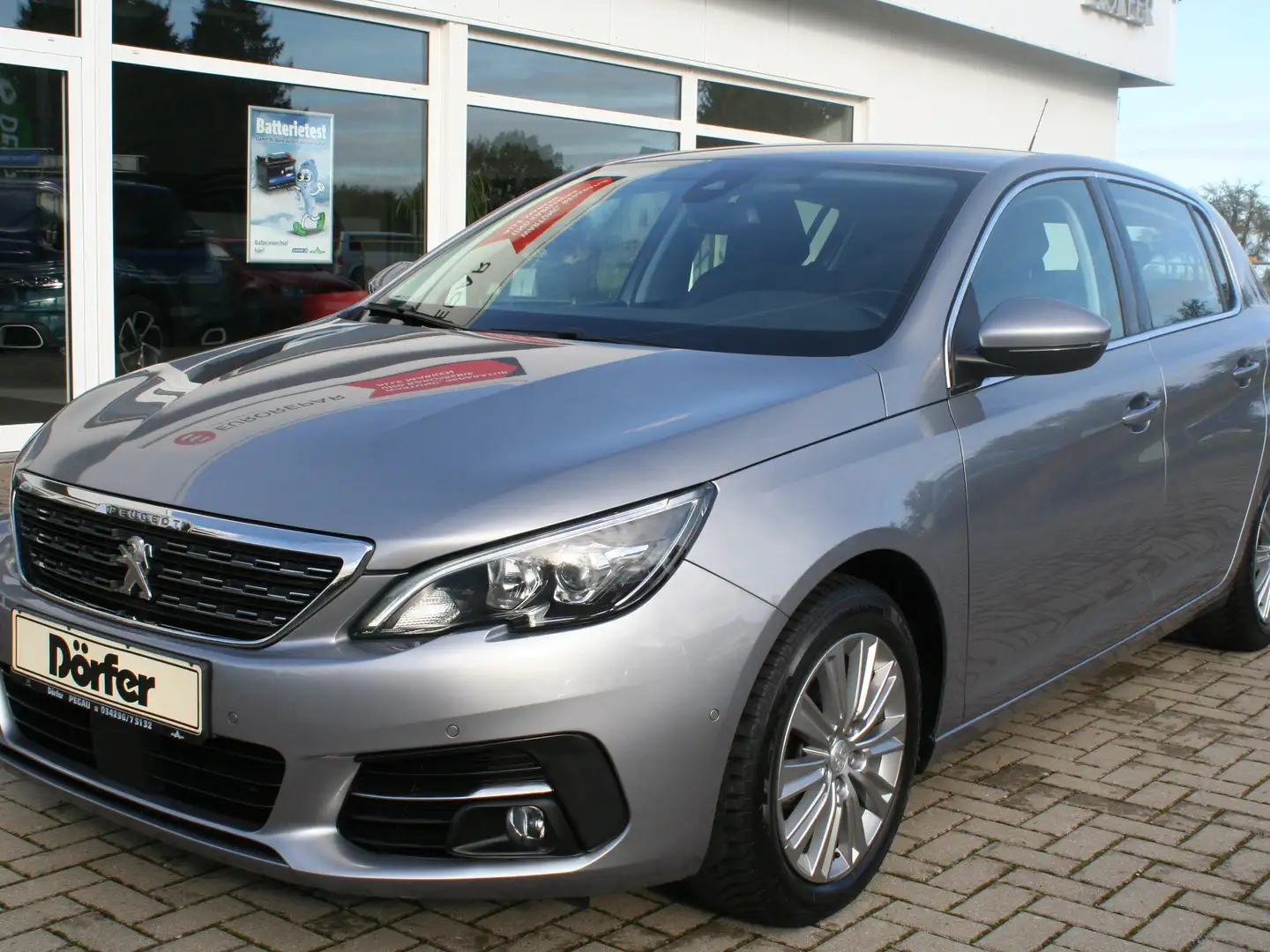 Peugeot 308 Allure - Klimaauto, SH, Toter Winkel, Navi Grau - 1