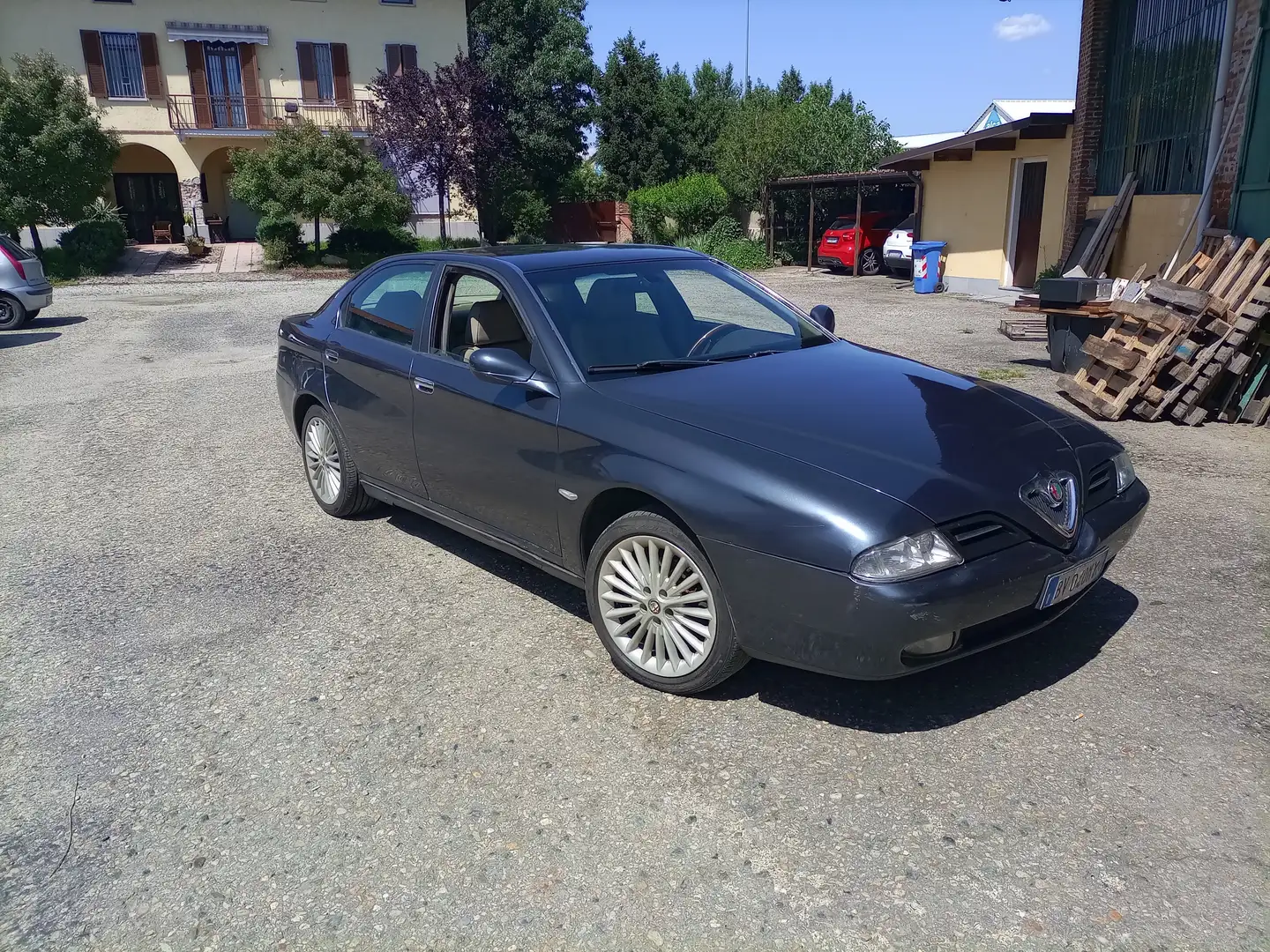 Alfa Romeo 166 166 I 1998 2.0 ts Distinctive 150cv Modrá - 2