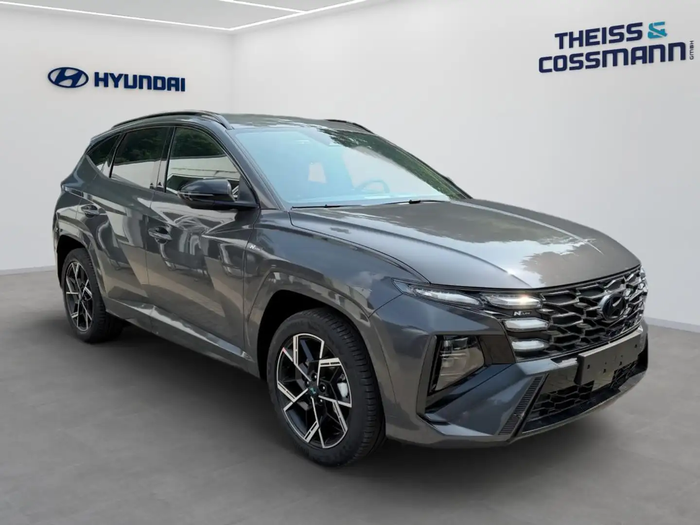 Hyundai TUCSON Facelift 1.6 T 48V N Line DCT 160PS VERFÜGBAR Grau - 2
