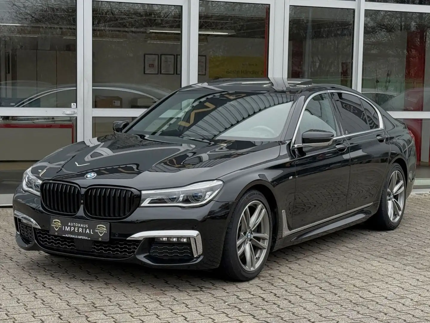BMW 730 dxD M SPORT SITZBELÜF+GSHD+HUD+ACC+360°+LASER Noir - 2