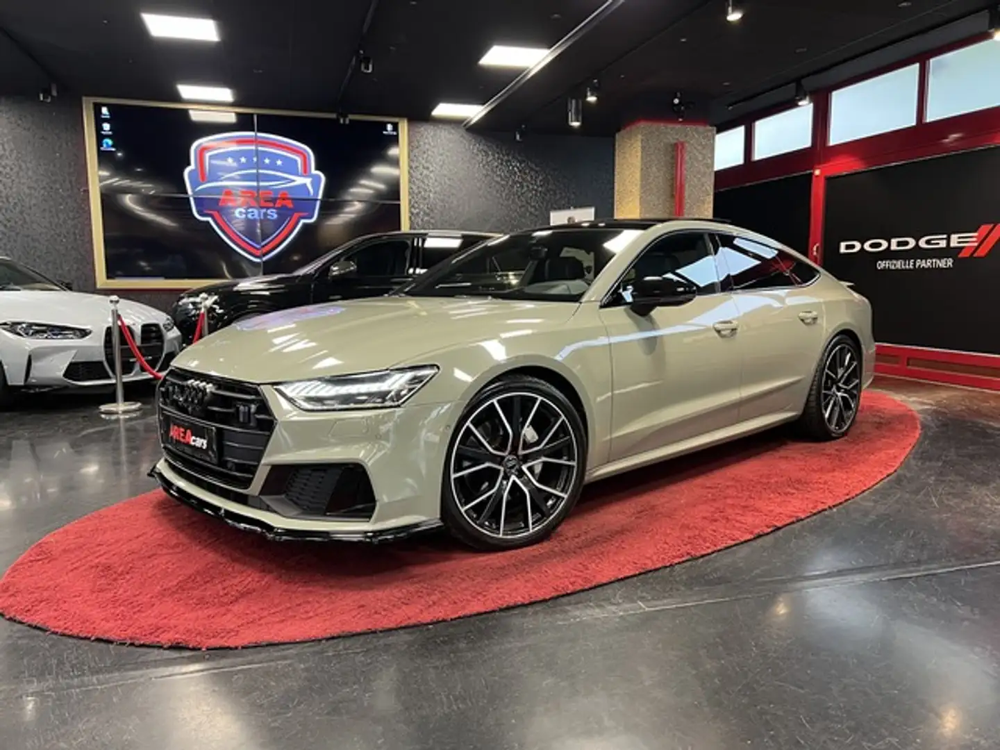 Audi A7 50 TDI PANO HUD 360* 21Zoll 3x S LINE Blauw - 2