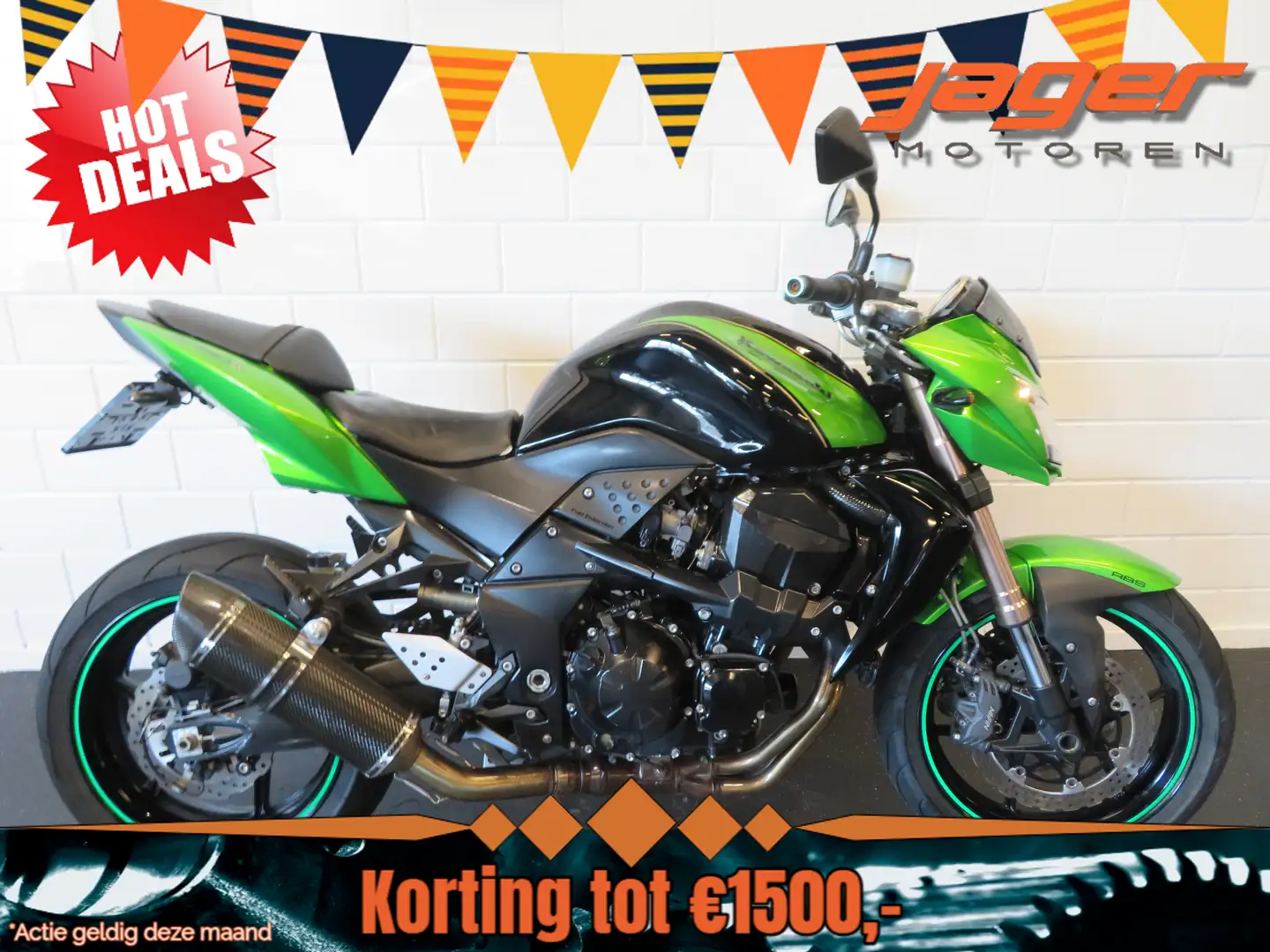 Kawasaki Z 750 Z750 ABS ZEER FRAAI! Zelená - 1