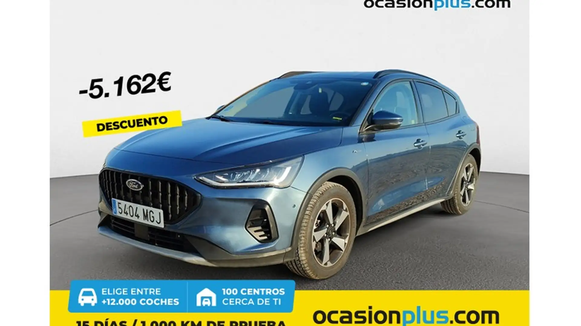 Ford Focus 1.0 Ecoboost MHEV Active 155 Azul - 1