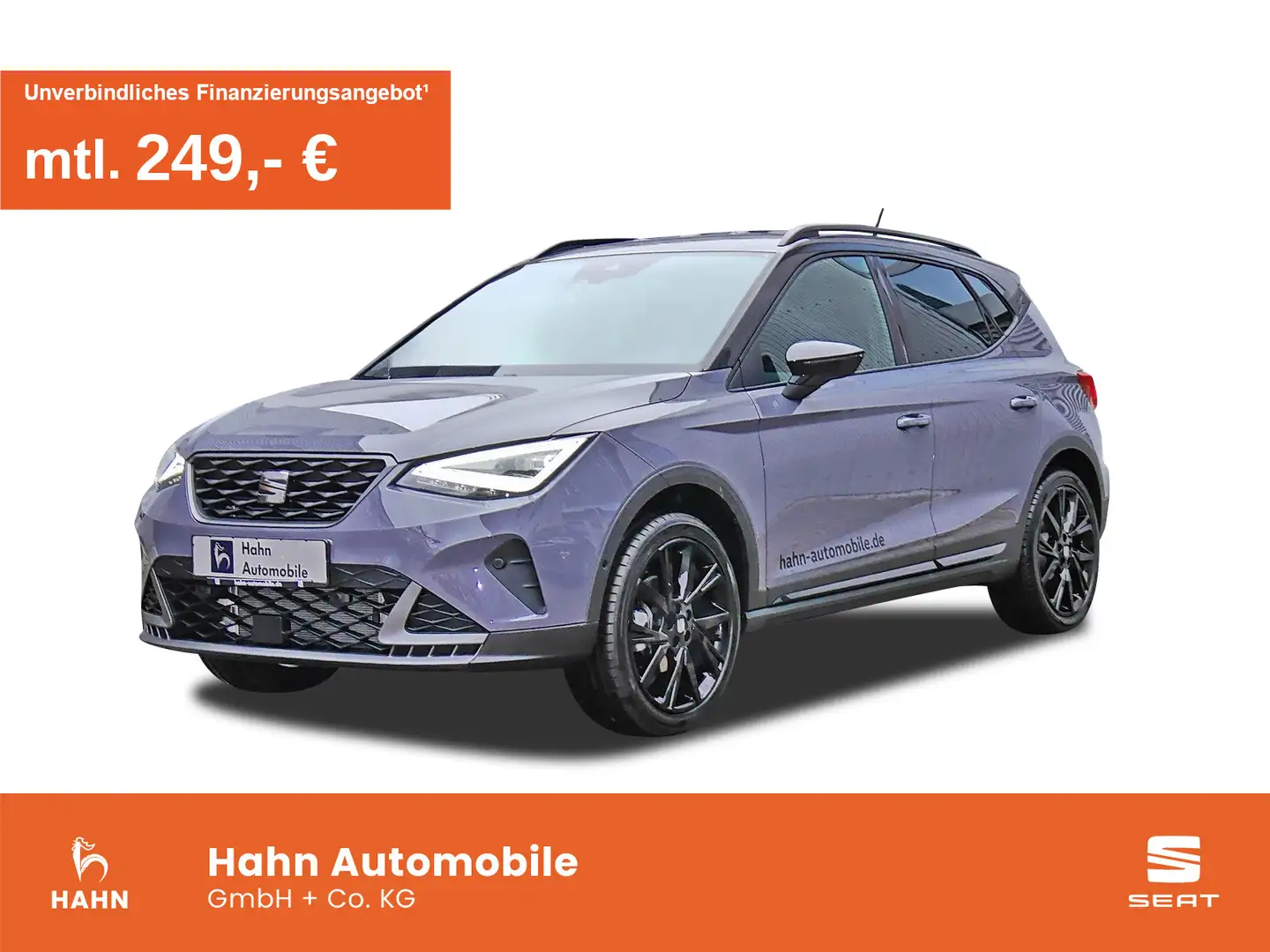 SEAT Arona FR Black Edition 1.0TSI 116PS DSG*AHK,Kam* Grau - 1