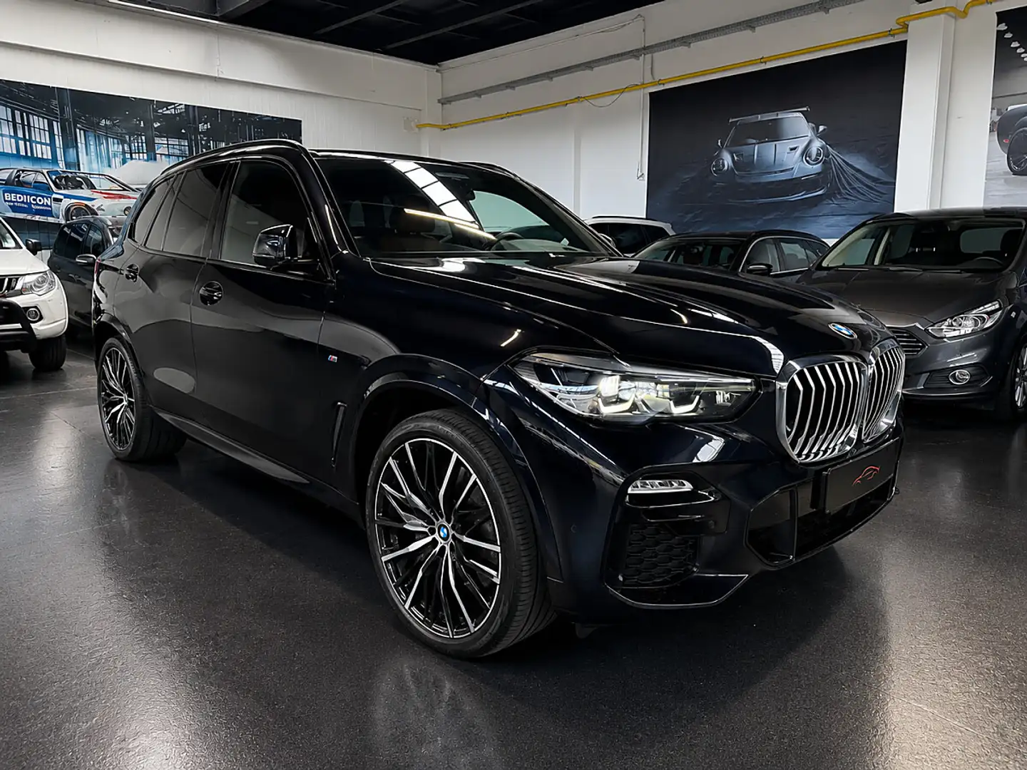 BMW X5 xDrive30d 48V * 1 BESITZ * 22 ZOLL * FINANZIERU... Schwarz - 2