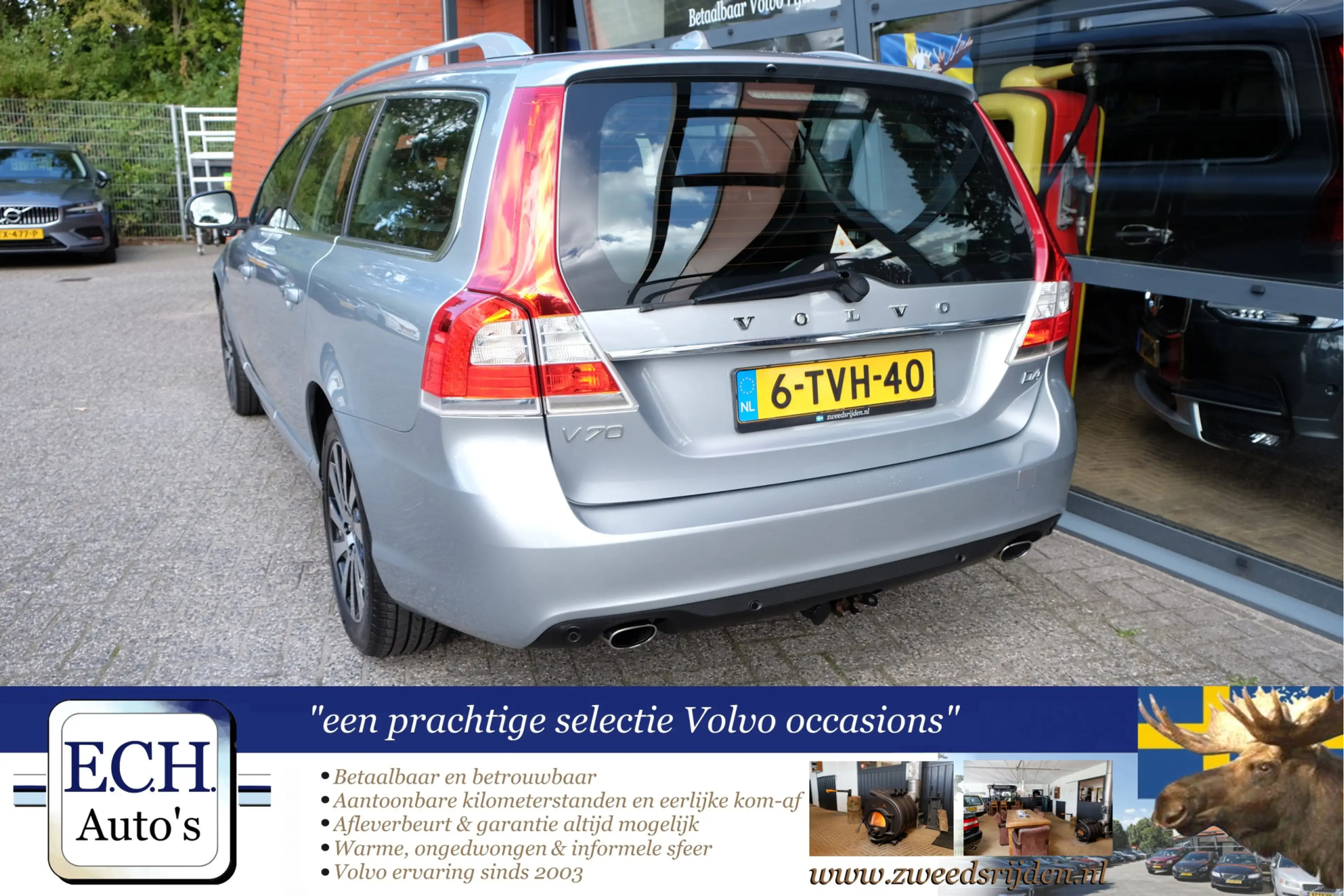 Volvo V70 2.0 D4 181 pk Nordic+ Schuifdak, Leer, Trekhaak, X — photo 11