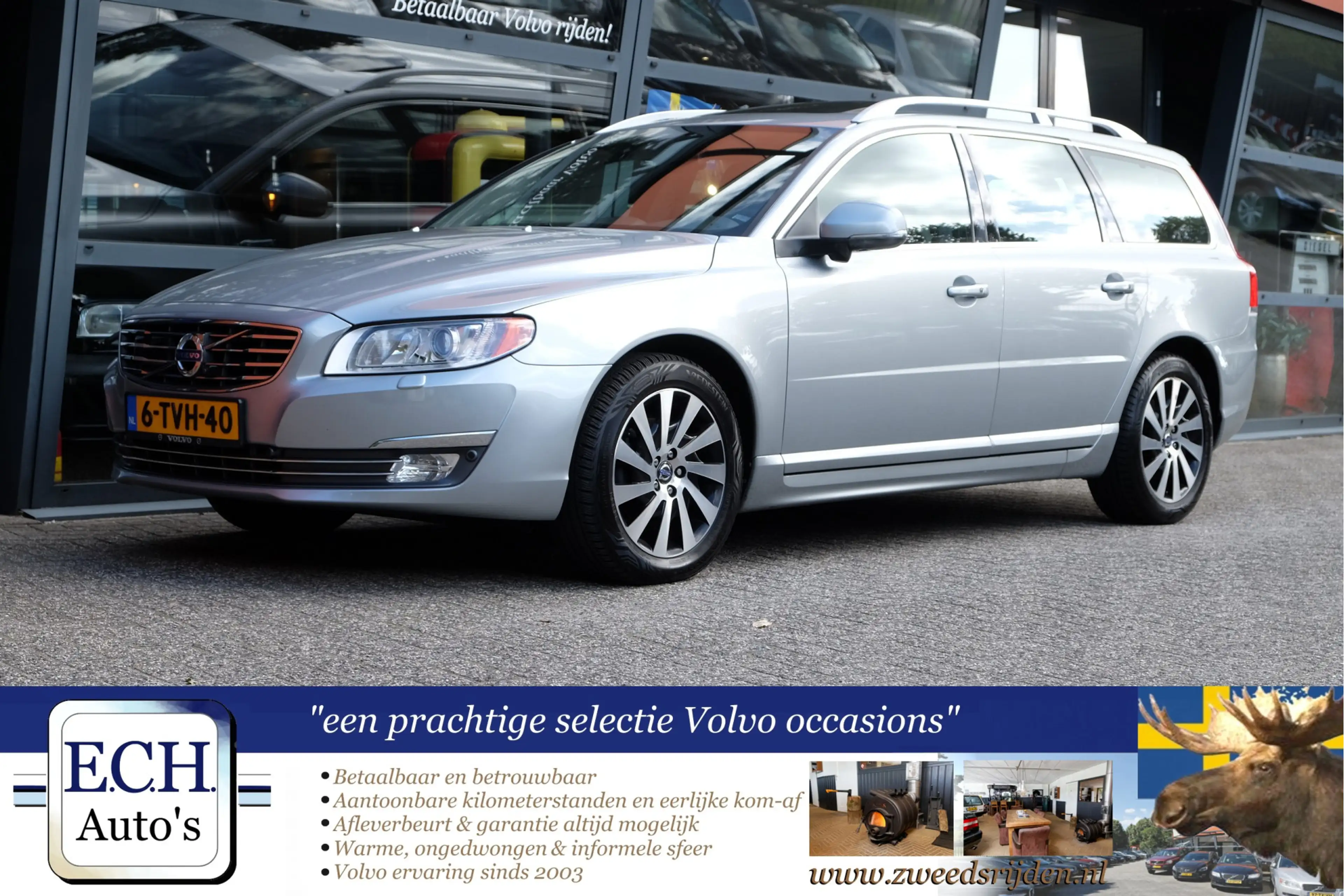 Volvo V70 2.0 D4 181 pk Nordic+ Schuifdak, Leer, Trekhaak, X — photo 6