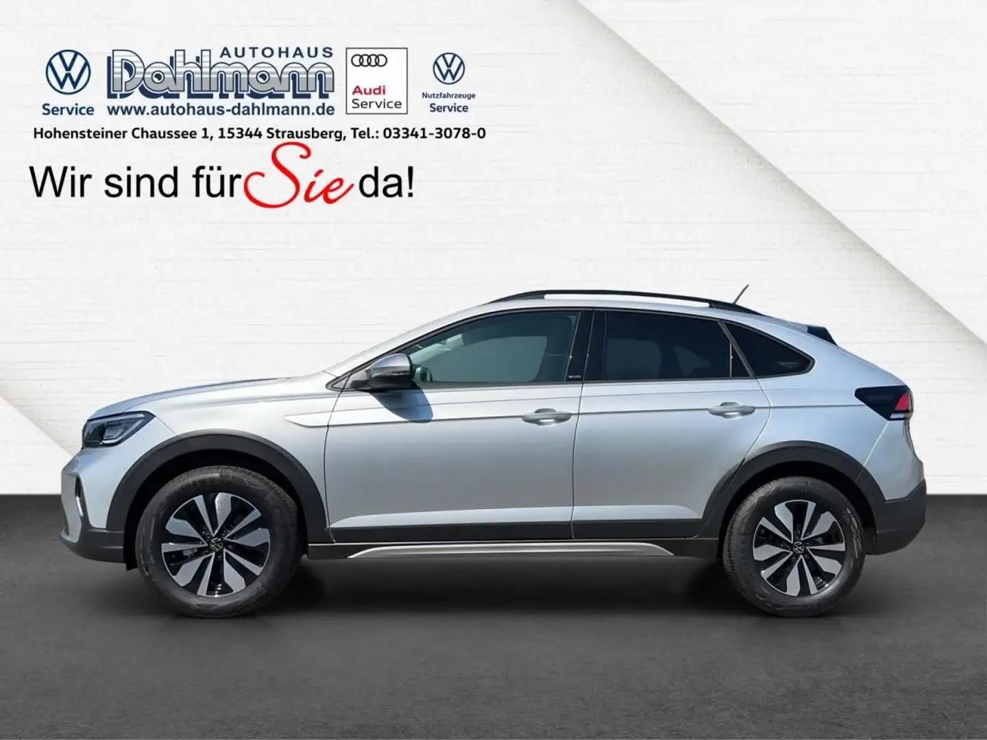 Volkswagen Taigo MOVE 1.5 TSI+DSG+IQDRIVE+CLIMATRONIC LED Silber - 2