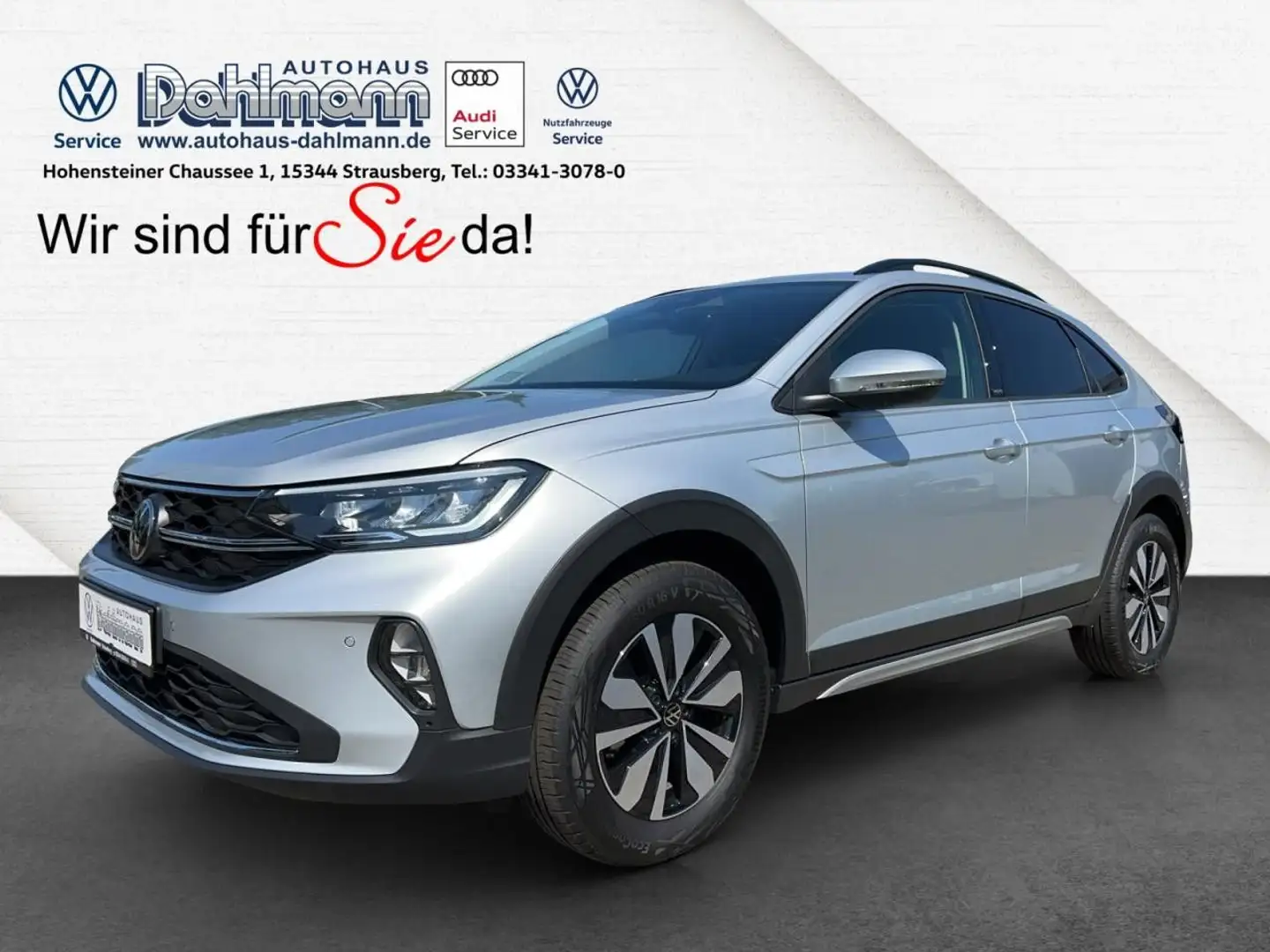 Volkswagen Taigo MOVE 1.5 TSI+DSG+IQDRIVE+CLIMATRONIC LED Plateado - 1