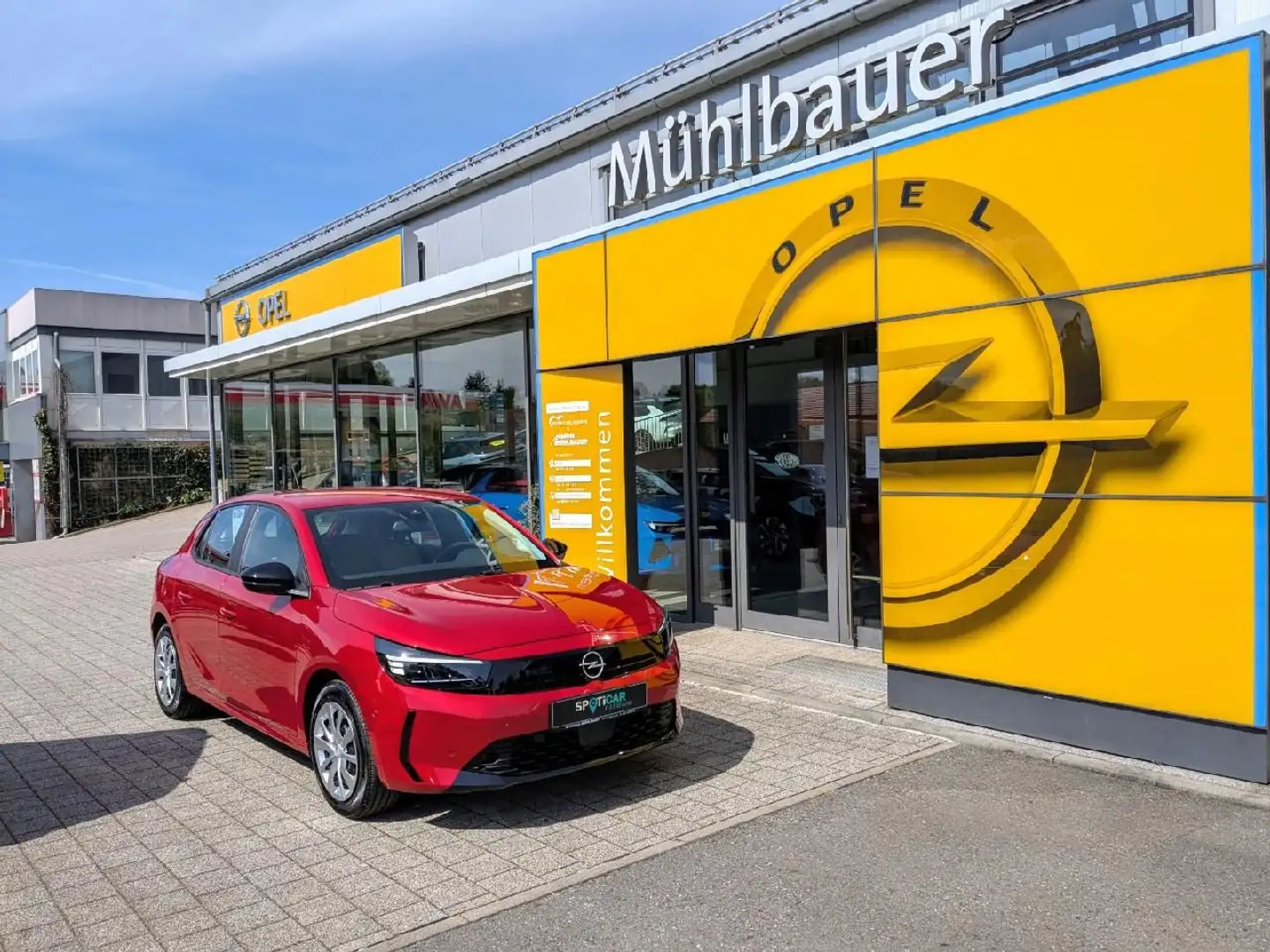 Opel Corsa F 1.2  **SHZ*PDC*Rückfahrkamera** Rot - 2