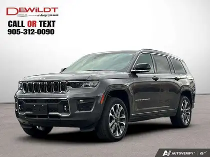 Gray 2024 Jeep Grand Cherokee L SUV / Crossover Four-Wheel Drive 8-Speed Automatic