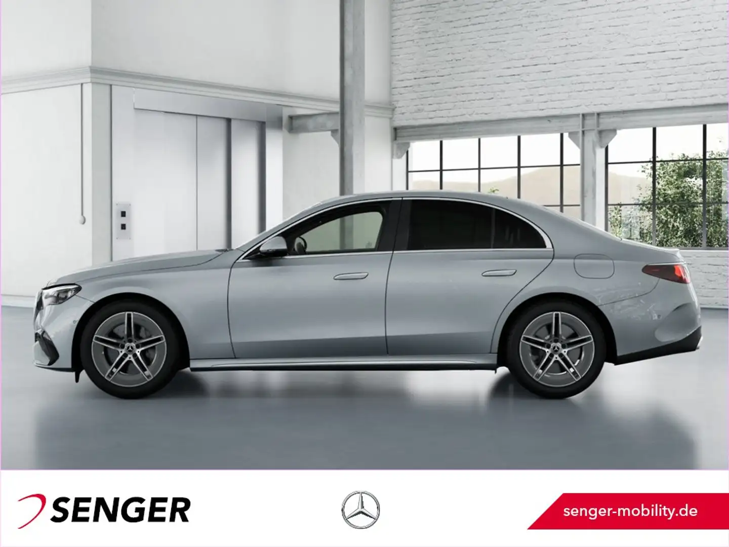 Mercedes-Benz E 300 e AMG Line Ambiente Rückfahrkamera LED Argent - 2