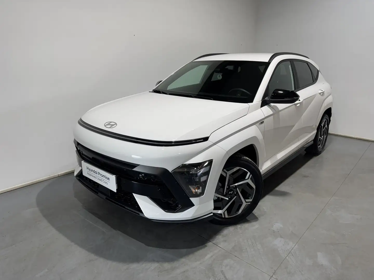 Hyundai KONA HEV 1.6 GDI Nline DT Blanc - 1