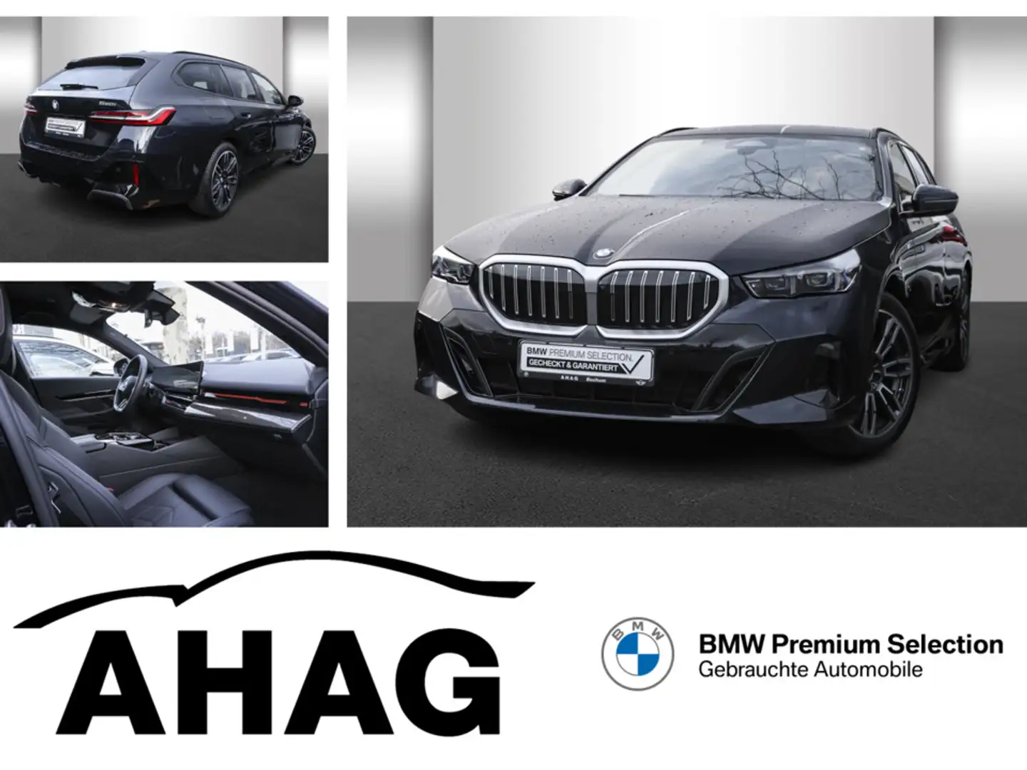 BMW 520 i Touring M Sportpaket Standhzg. Klimaaut. Schwarz - 1
