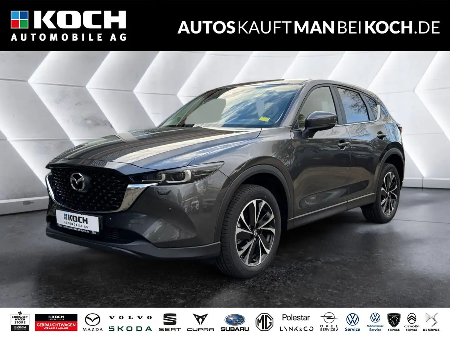 Mazda CX-5 SKYACTIV-D 150 PS Advantage LED Navi SHZ M+S Gris - 1