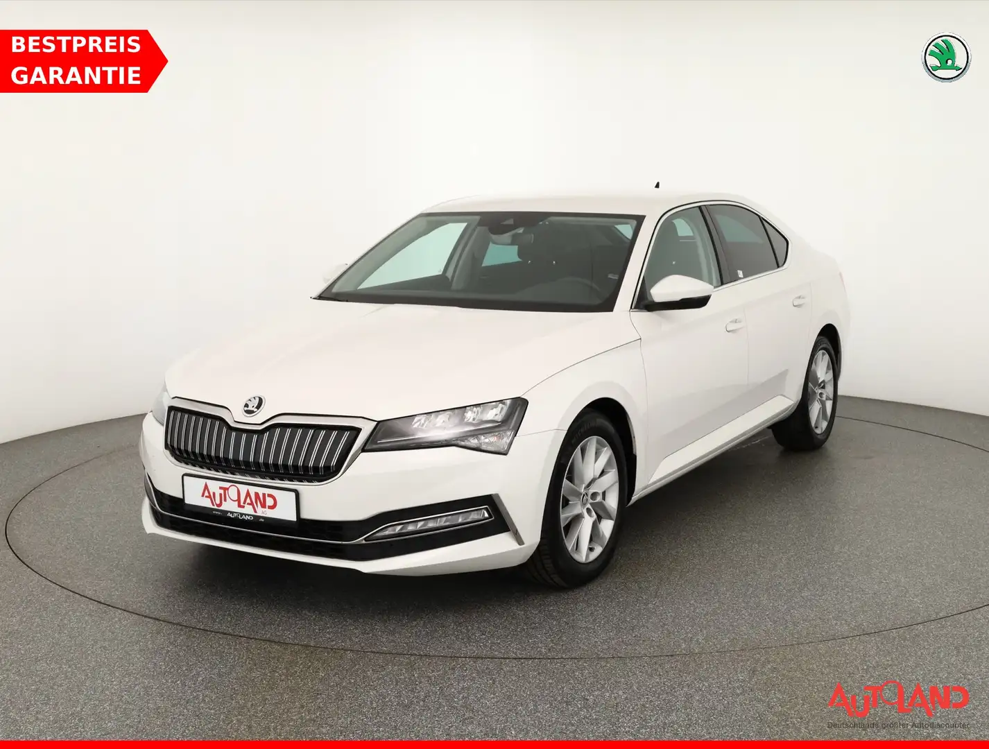 Skoda Superb 1.4 TSI iV LED Navi Sitzheizung AHK DAB Blanc - 1