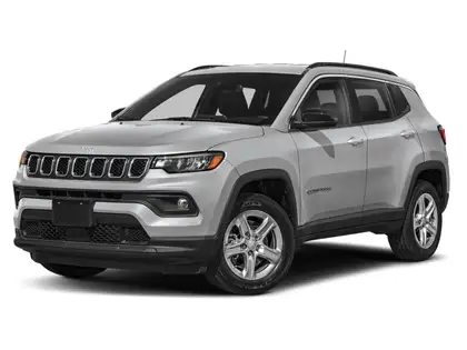 Silver 2025 Jeep Compass North 4WD SUV / Crossover 8-Speed Automatic