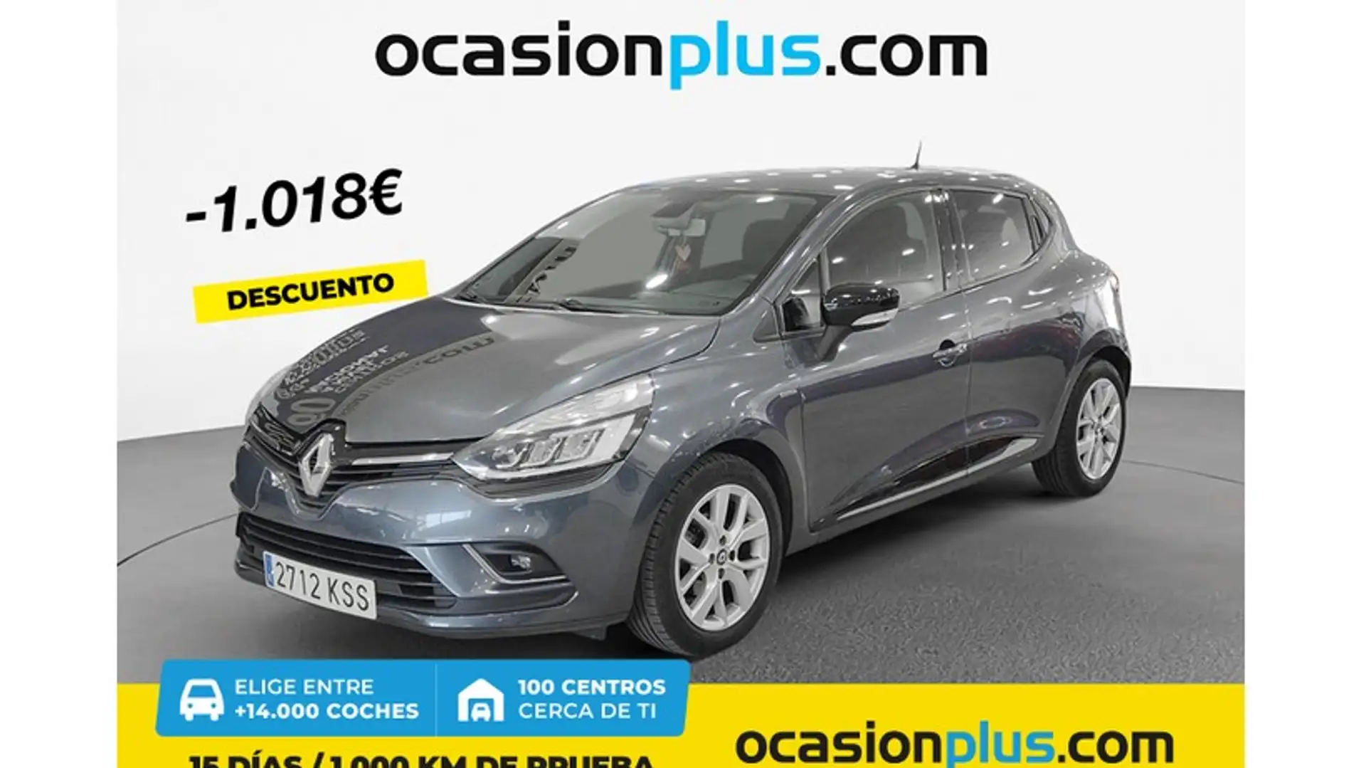 Renault Clio 1.5dCi Energy Limited 55kW Gris - 1