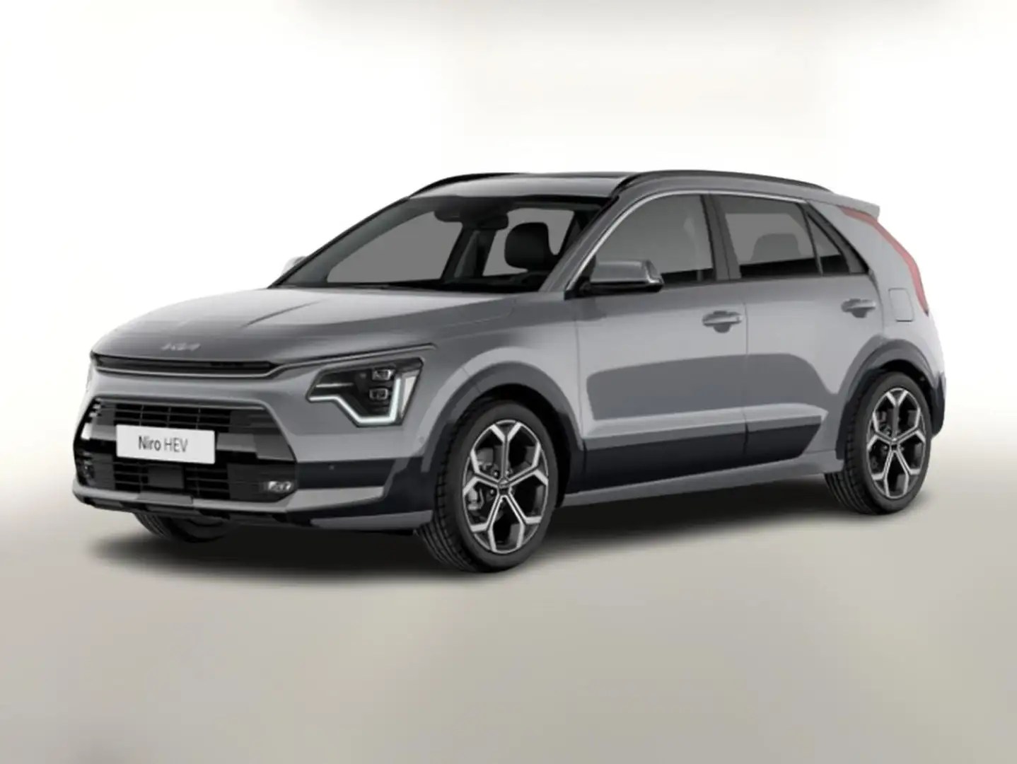 Kia Niro HEV Nav Kam LED Keyl CarPlay PDC Temp 75 kW (10... Grau - 1