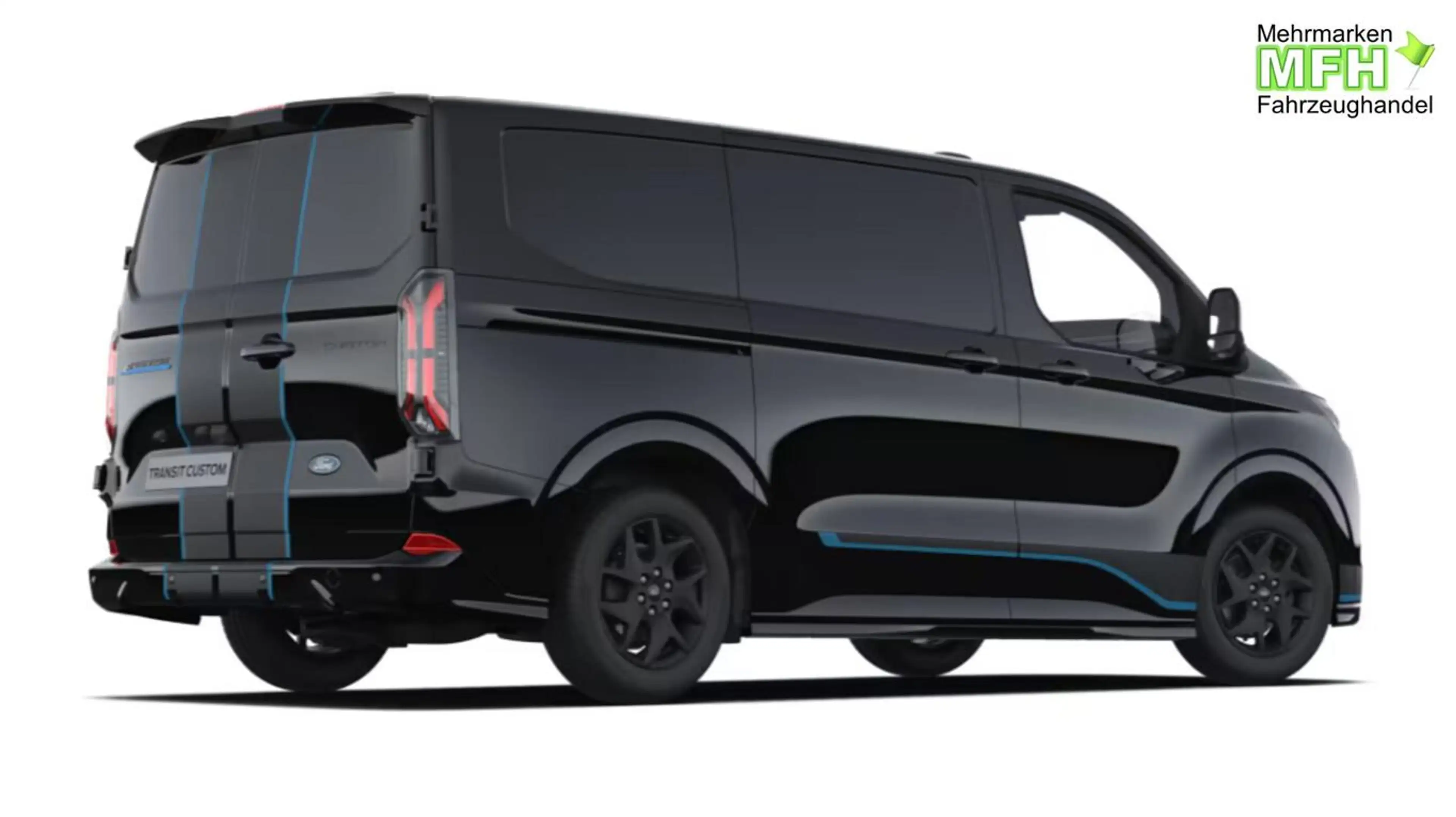 Ford E-Transit Custom Sport 71kWh L1 LED SHZ 3S 17Z 160 kW (21... — photo 2