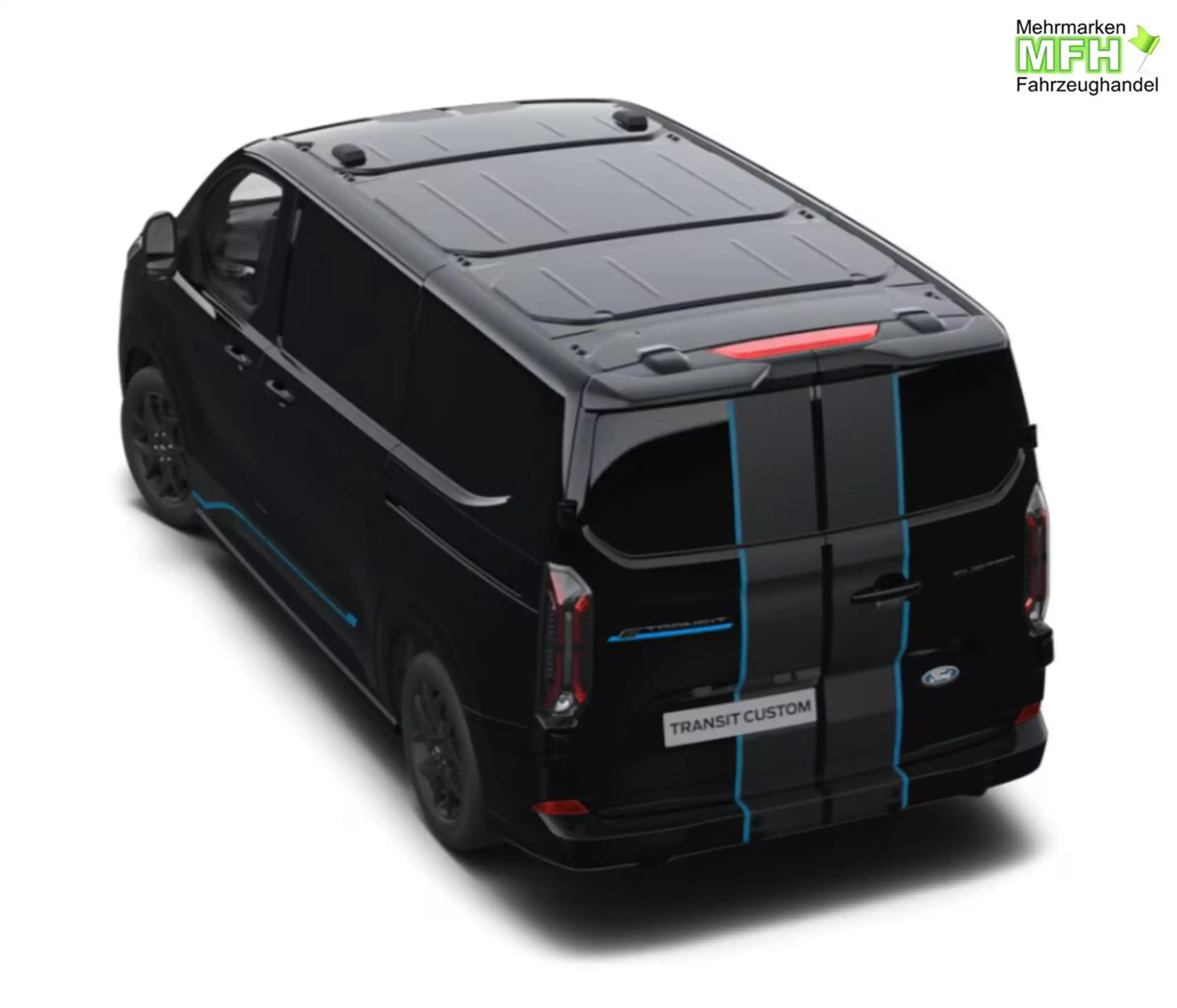 Ford E-Transit Custom Sport 71kWh L1 LED SHZ 3S 17Z 160 kW (21... — photo 3