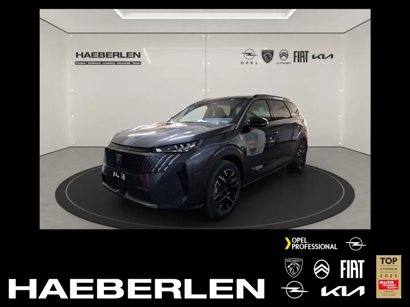 Peugeot 5008 GT Hybrid *360° Kamera*Panoramadach* Grau - 1