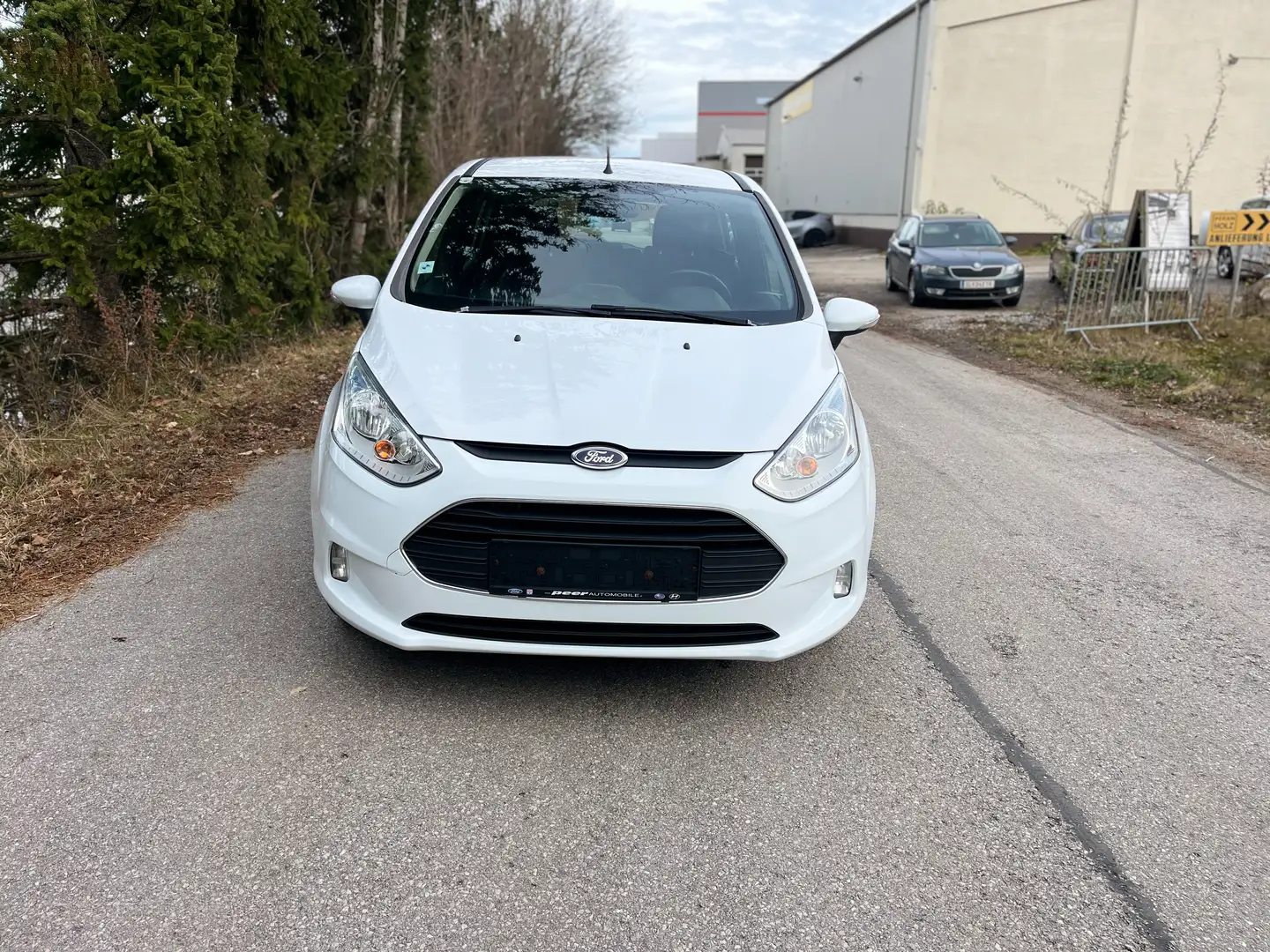 Ford B-Max EURO 5 Erstbesitzerin Weiß - 2