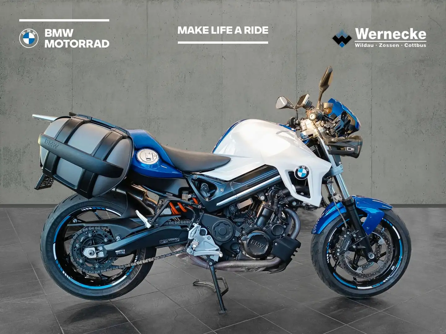 BMW F 800 R A2 Bleu - 1