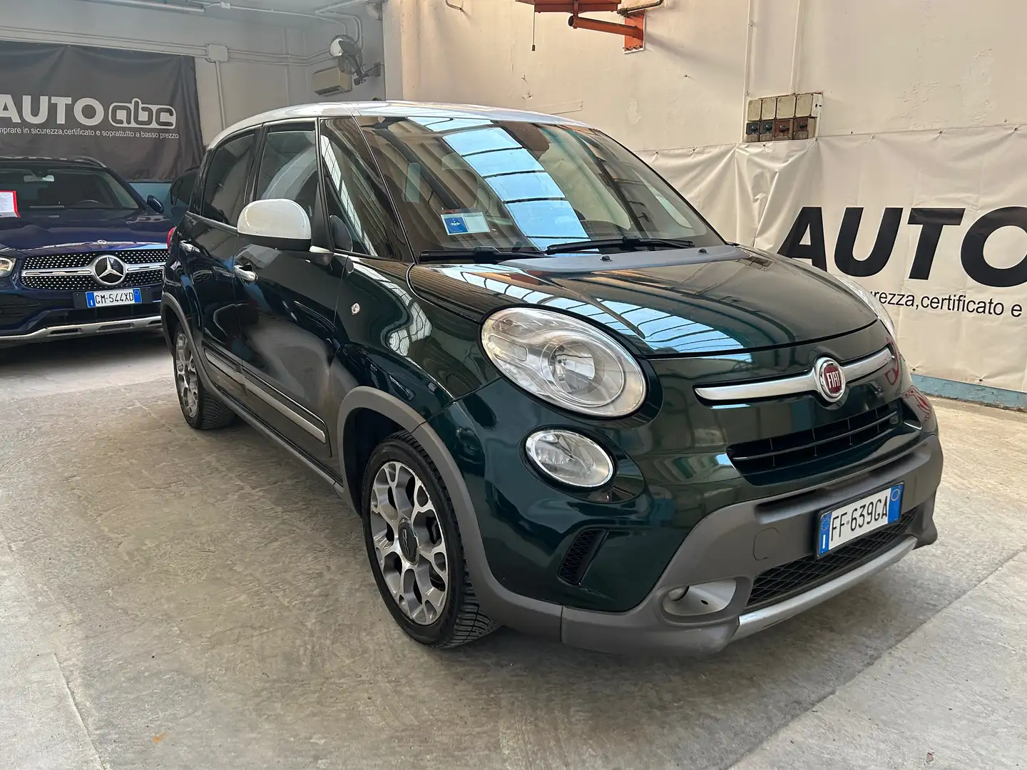 Fiat 500L 500L 2012 1.3 mjt Trekking 95cv Verde - 1