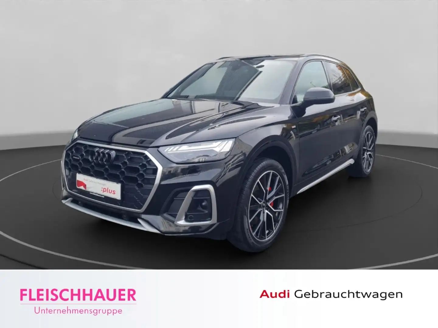 Audi Q5 S line 40 TDI quattro Navi+Matrix+Pano+ACC+CarPlay Noir - 1