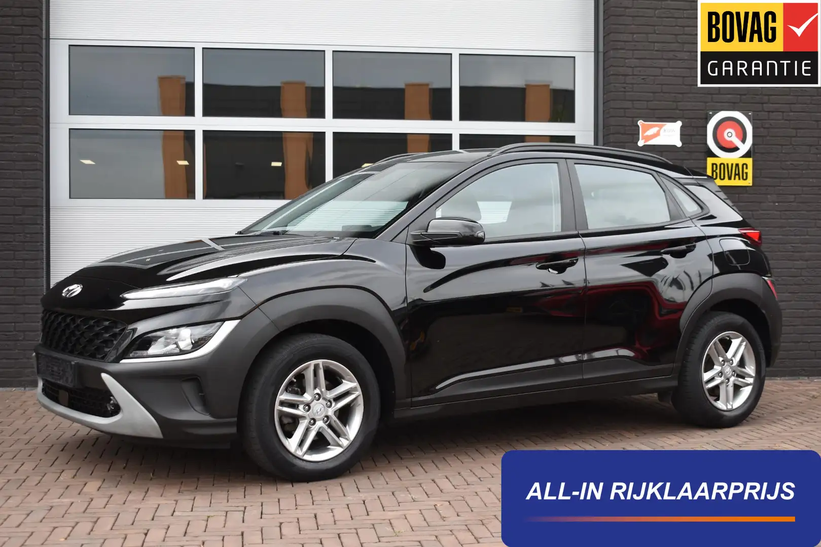 Hyundai KONA 1.0 T-GDI 120 PK Comfort | Camera | Carplay | Stoe Zwart - 1