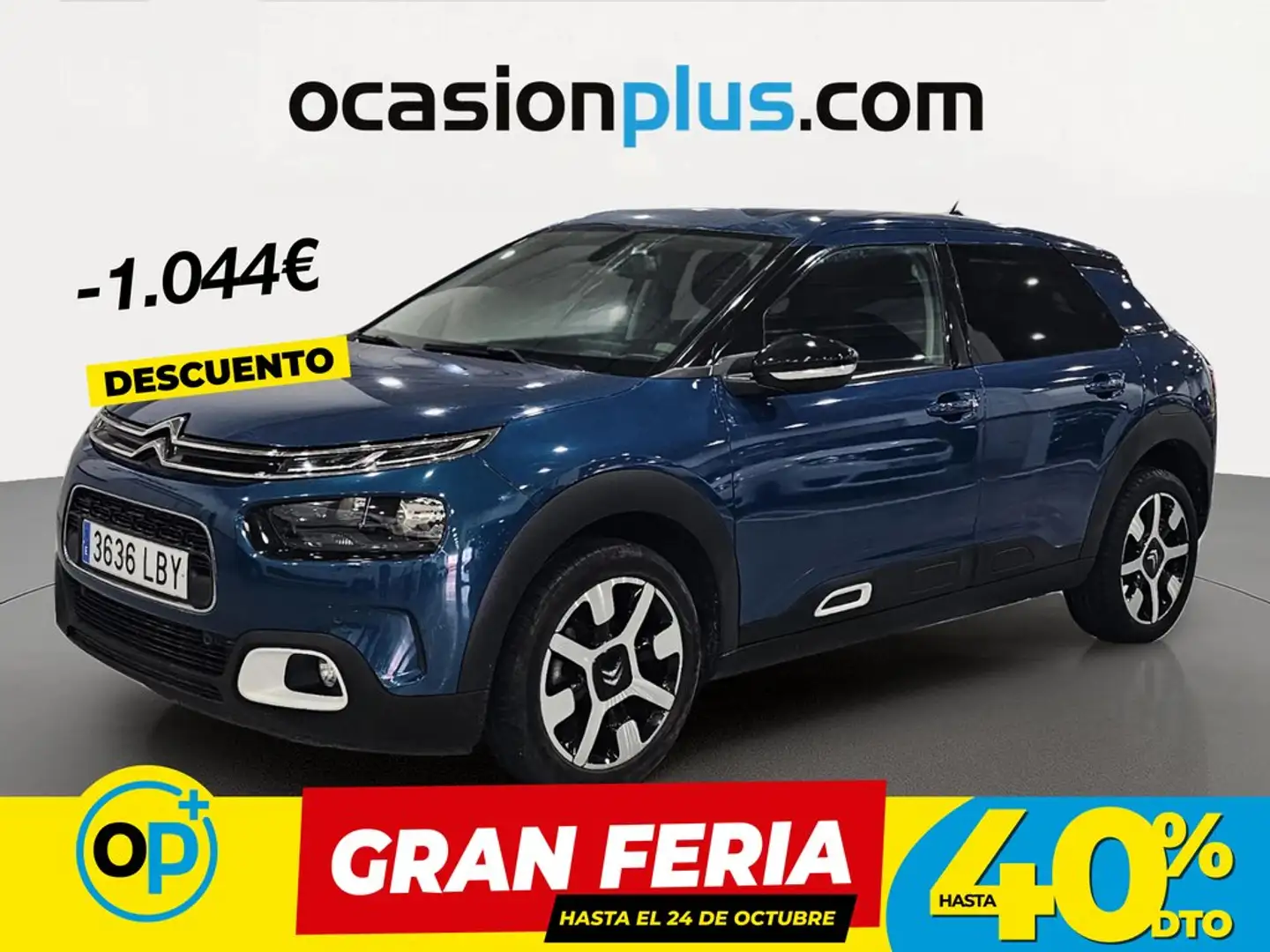 Citroen C4 Cactus 1.2 PureTech S&S Shine 110 Azul - 1