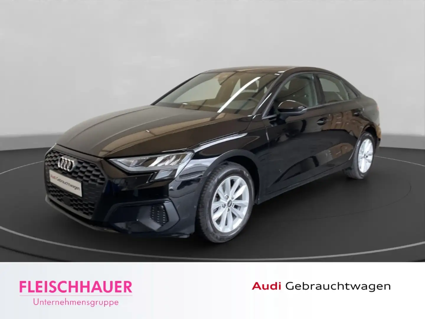 Audi A3 30 TDI LED Navi Digitales Cockpit Klima Temp Apple Schwarz - 1