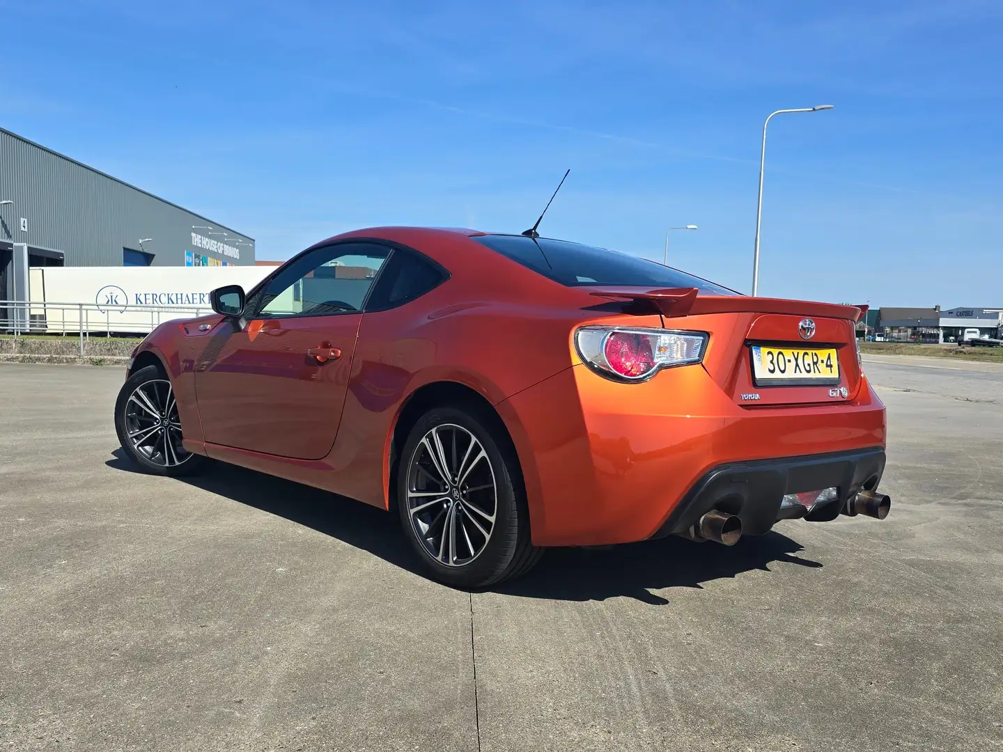 Toyota GT86 Subaru D-4S Boxer Oranje - 2