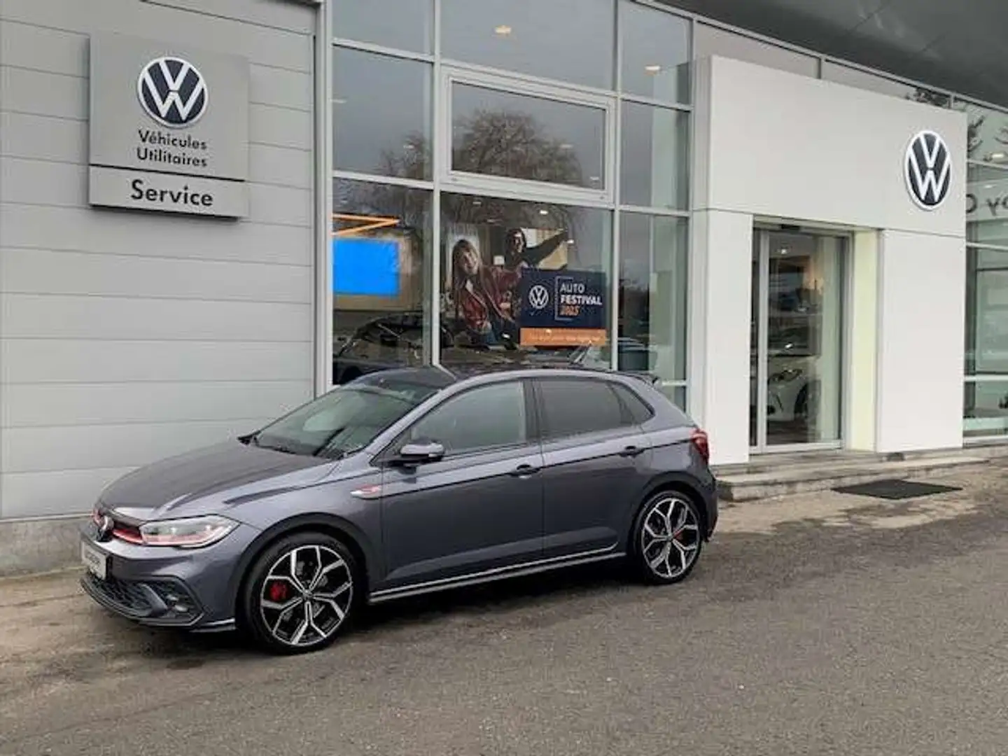 Volkswagen Polo GTI 2.0TSI 152CV DSG7 Gris - 1