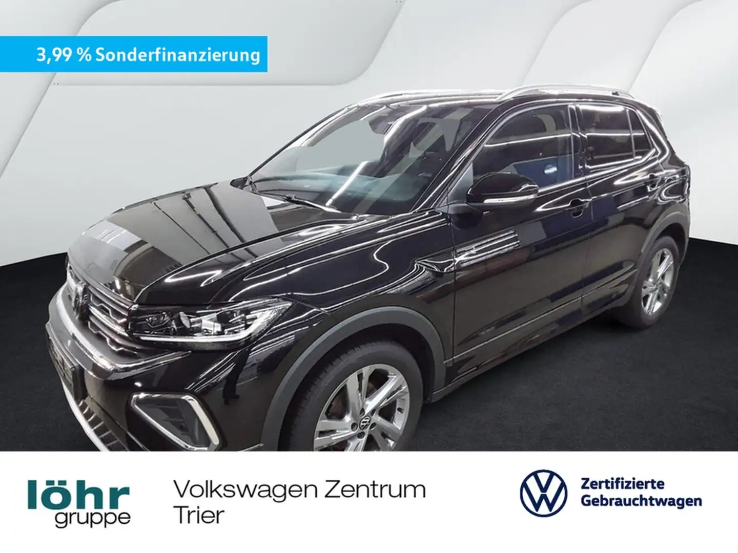 Volkswagen T-Cross 1.5 TSI DSG R-Line AHK, Rear-View, WWV Noir - 1