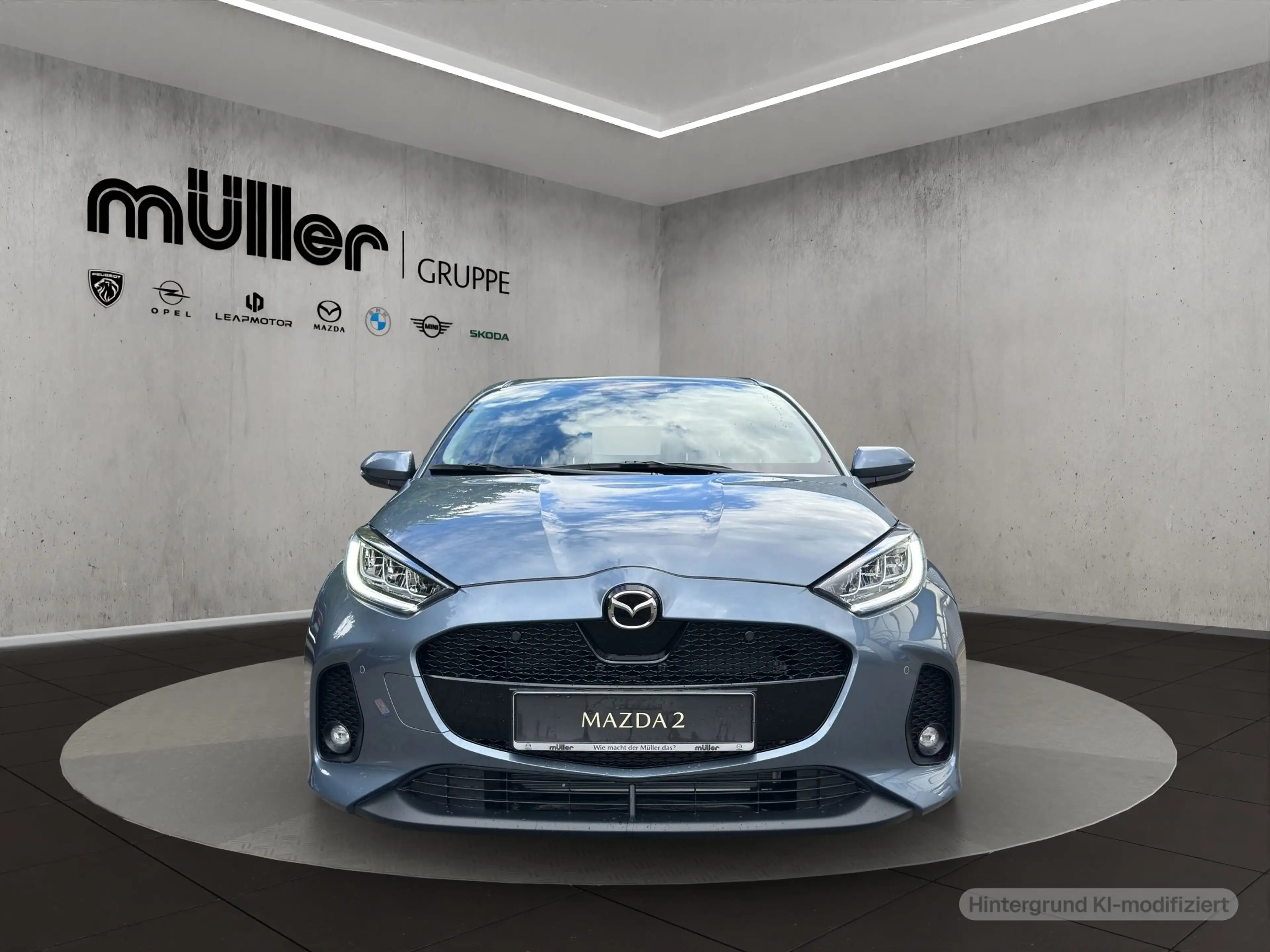 Mazda 2 Hybrid VVT-i 116 PS CVT FWD EXCLUSIVE — photo 3