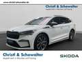 Skoda Enyaq 80 Sportline AHK PANO HUD 360° MATRIX ACC Weiß - thumbnail 1