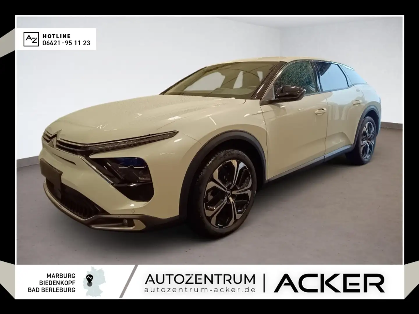 Citroen C5 X Plus 1.2 PureTech 130 Navi Leder LED CarPlay Blanc - 1