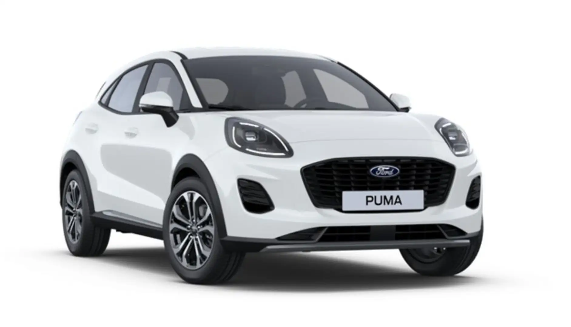 Ford Puma 1,0 EcoBoost Hybrid Titanium Blanc - 1