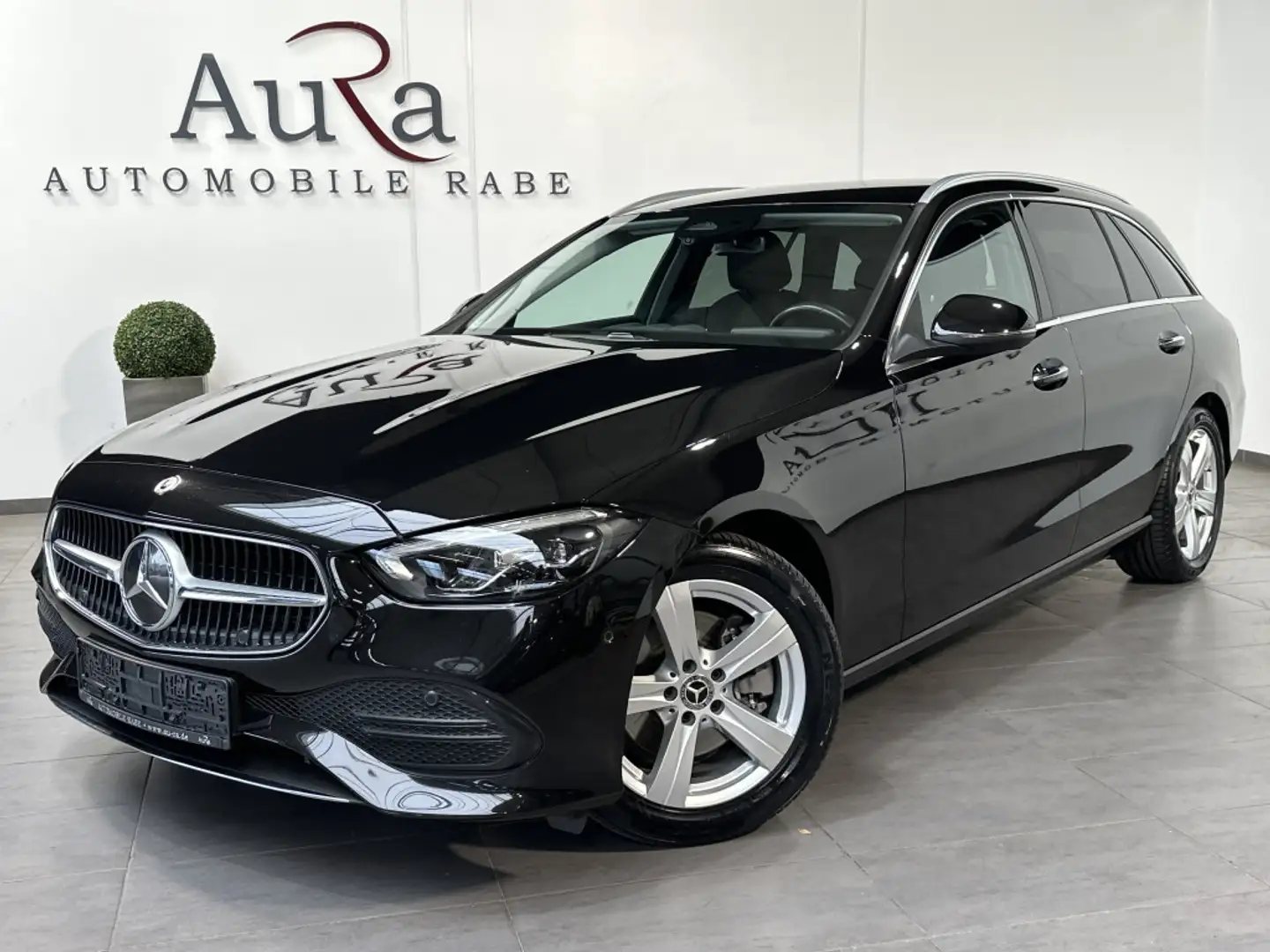 Mercedes-Benz C 220 T Avantgarde NAV+LED+AHK+KAM+VCOCKPIT+1HD Black - 2