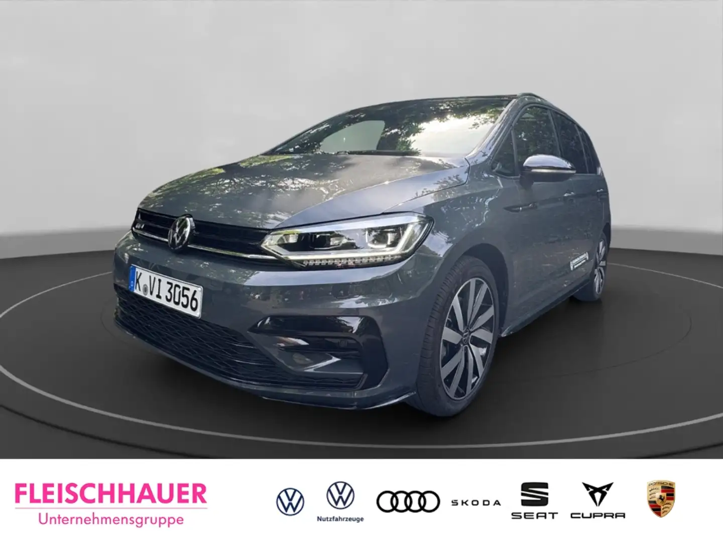 Volkswagen Touran 2.0 TDI DSG Highline NAVI PANO LED KEYLESS Grau - 1