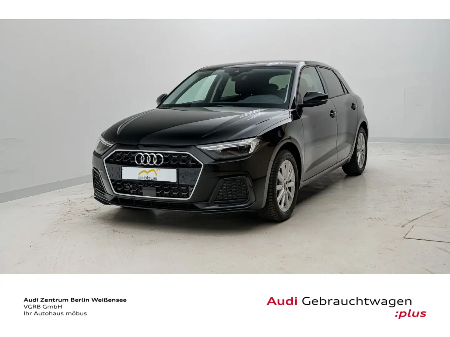 Audi A1 30 TFSI S-TRO*ADVANCED*LED*RFK*GJR* Schwarz - 2
