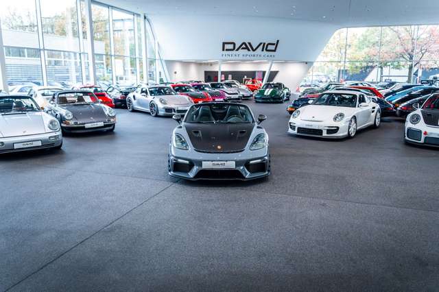 Imagine Porsche Boxster 718 Boxster Spyder RS*Weissach*Lift*Bose*90Liter