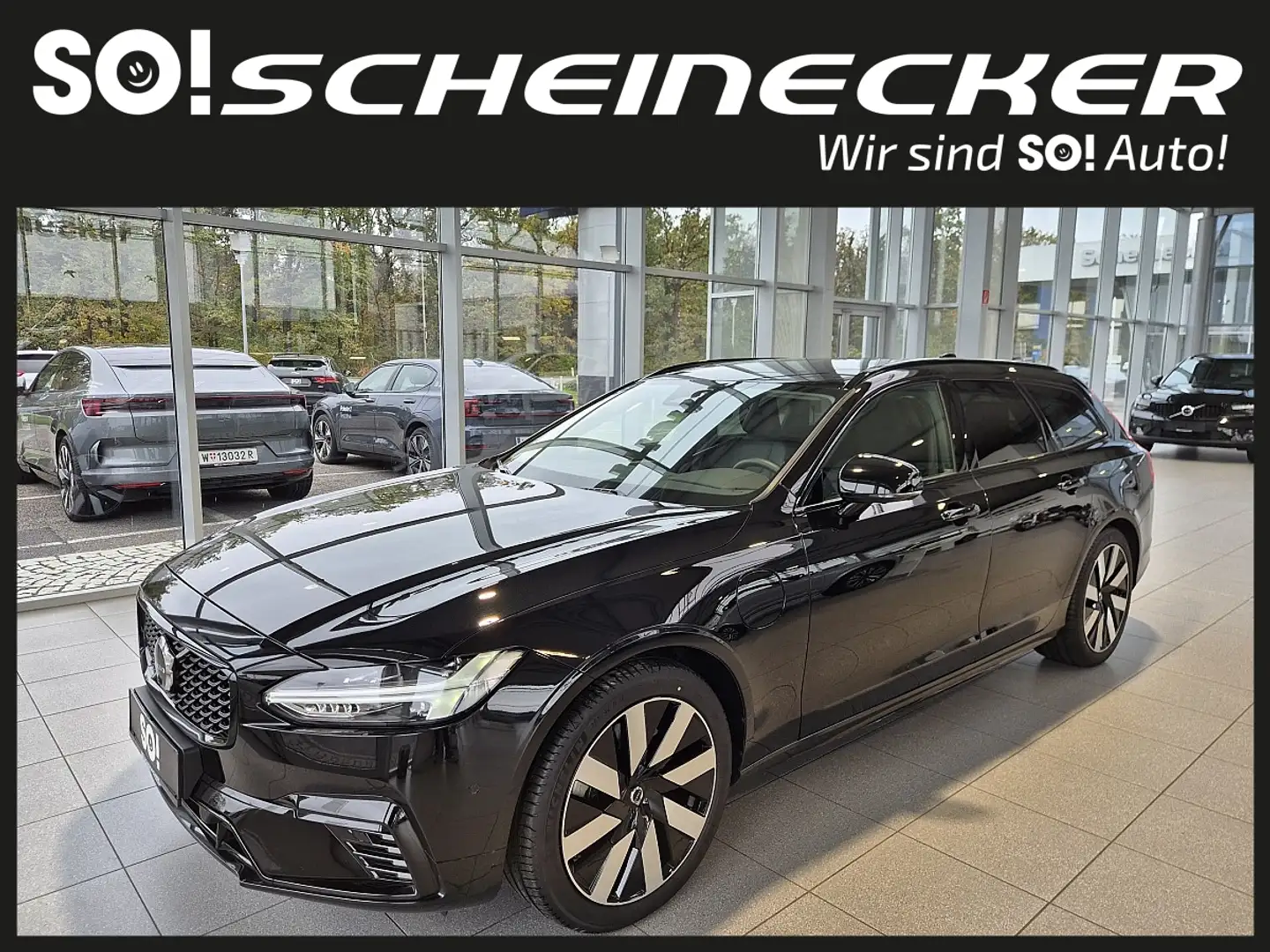 Volvo V90 T6 AWD Recharge PHEV Plus Dark Noir - 2