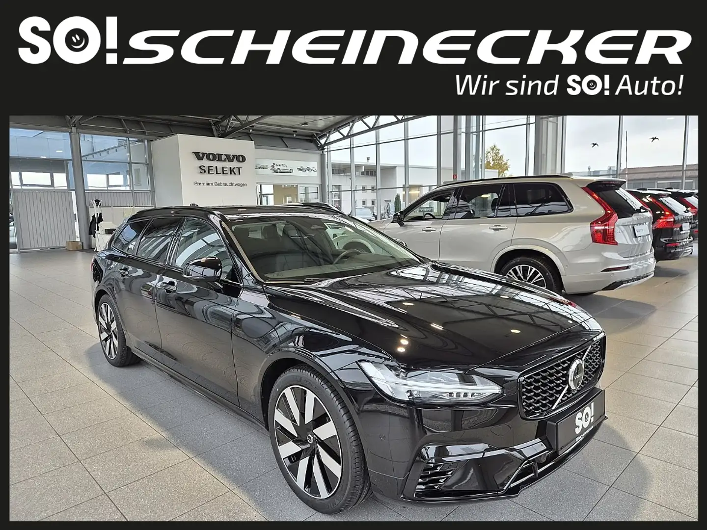 Volvo V90 T6 AWD Recharge PHEV Plus Dark Noir - 1